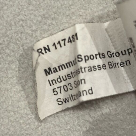 Mammut sz XL red men’s thermal zip jacket great pre owned condition, hooded - Picture 10 of 16